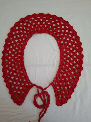 Manguito de algodón rojo